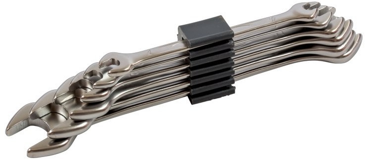 BAHCO Zestaw kluczy płaskich dwustronnych, metrycznych 6M/6C 6M/6C