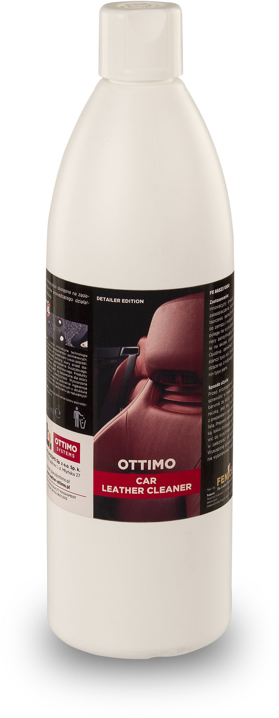 Ottimo systems Ottimo Leather Cleaner  produkt do czyszczenia skóry  1l Ott000005