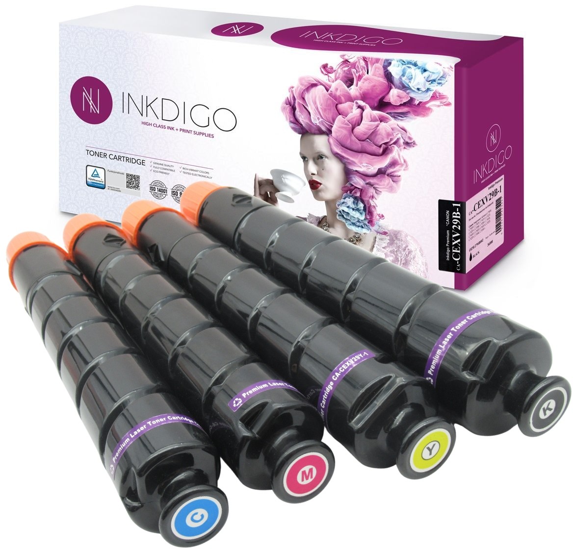 4xToner Zamiennik do Canon iR C5035i C5235i CEXV29