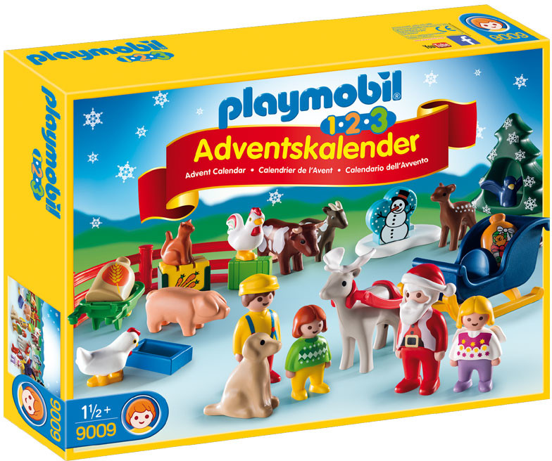 Playmobil Kalendarz adentowy 1-2-3 Święta w gospodarstwie rolnym 9009