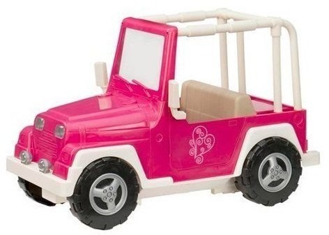 Our Generation bd37134z  og  Jeep Auto, różowy/biały