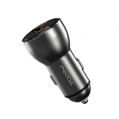 Proda Proda Jass ładowarka samochodowa 2.4A PD-C22 Black proda_20191205125054