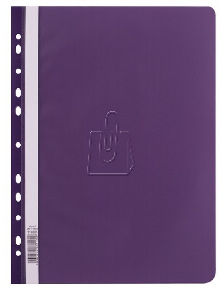 D.rect Skoroszyt PP zawieszkowy fioletowy 110381