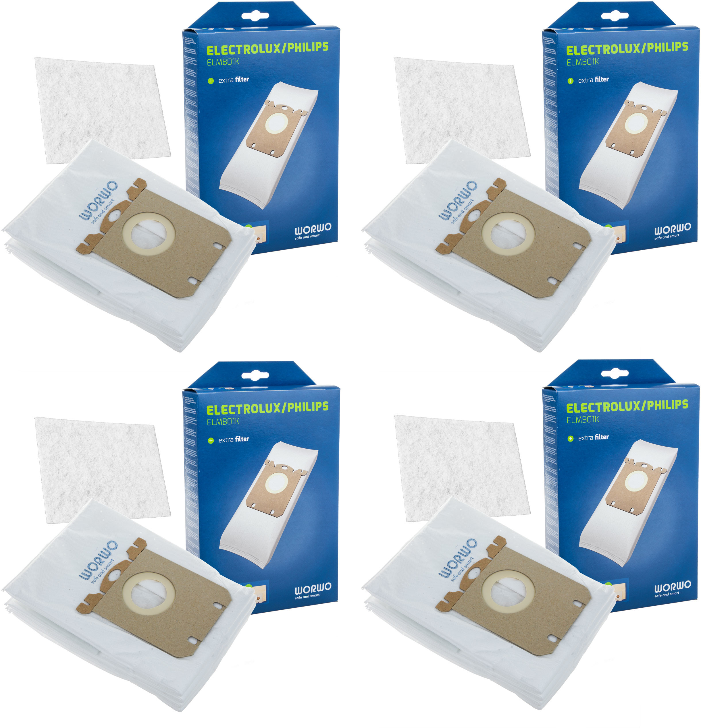 Electrolux Worki Do Odkurzacza Philips E201B 16SZT