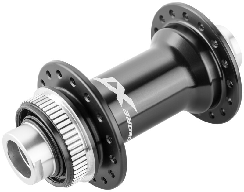 Shimano Deore XT HB-M8110 Piasta przednia Oś E-Thru CL, black 28 Hole 2020 Piasty MTB E-HBM8110CX