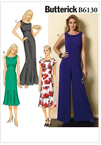 Butterick b6130 Butt erick wykrój do szycia, wygląda elegancko, Extra ekstrawagancko, modny B6130E50