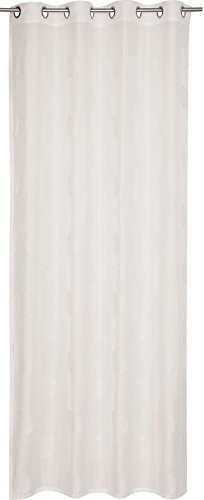 Esprit Home 70413  001  140  250 culo S zasłona ze szlufkami, materiału, biała, 250x140 cm 70413-001-140-250