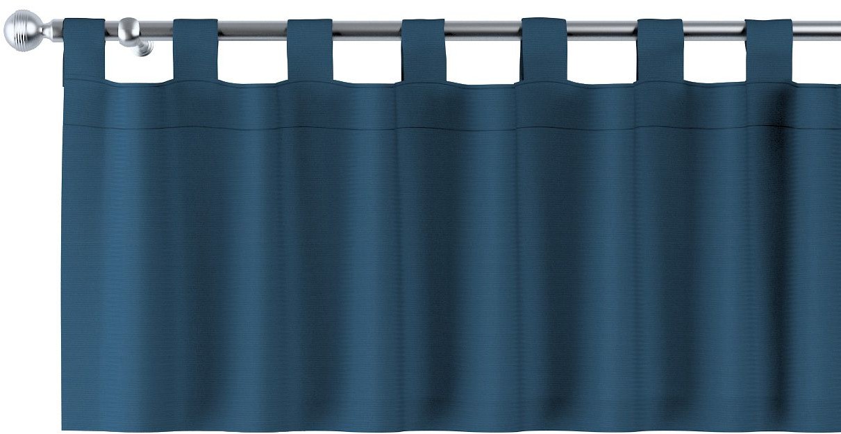 Dekoria Lambrekin na szelkach Ocean Blue morski niebieski) 260 × 40 cm Cotton Panama 1357-702-30