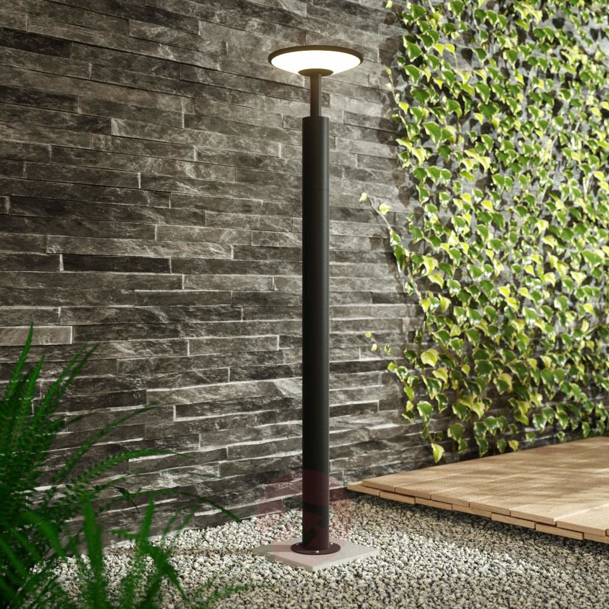 Lampenwelt COM 100 cm wysokości słupek oświetleniowy LED Fenia