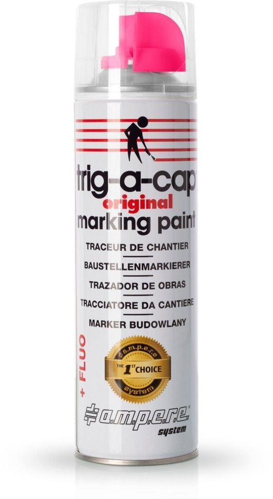 Ampere Farba geodezyjna  Fluo TRIG-A-CAP ORIGINAL Różowy