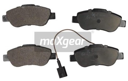 MaxGear Zestaw klocków hamulcowych, hamulce tarczowe 19-1981