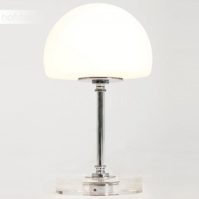 Steinhauer Nowoczesna lampa stołowa chrom i szkło 4-stopniowe przyciemnianie zawiera LED - Spencer