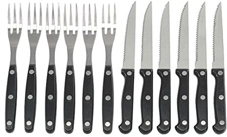STOLZE Elem. Sztućce do grilla ze stali nierdzewnej sztućce do steków zestaw sztućców wojskowych sztućce do steków nóż 191214