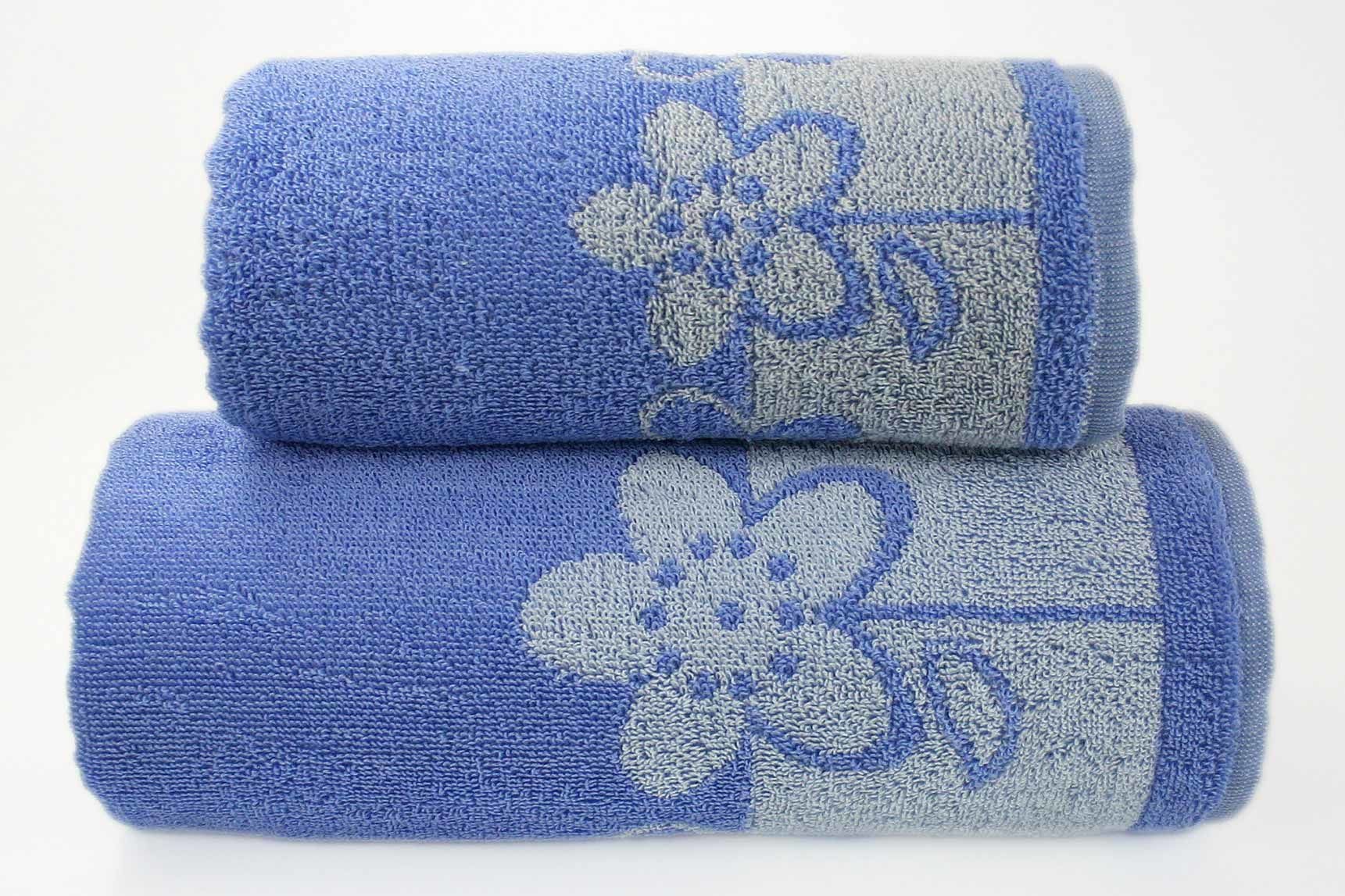 Greno PALOMA 2 RĘCZNIK 50x100 NIEBIESKI 450 059404