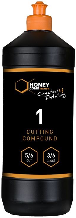 Honey combination Honey Combination Cutting Compound 1  mocno ścierna pasta polerska, baza wodna 1l HON000080