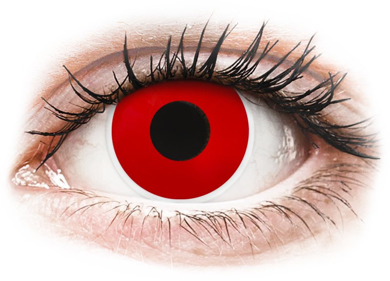 Maxvue Vision Vision ColourVUE Crazy Lens Red Devil korekcyjne 2 szt.