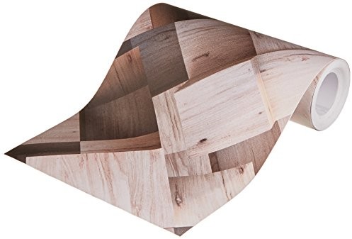 AG Design bordiura samoprzylepne, 0,14 x 5 m, drewno, folią, Colorful 3d, 500 x 14 cm WB 8210
