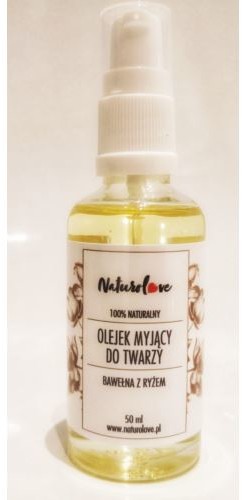 Naturolove Olejek do Mycia Twarzy Bawełna z Ryżem, Naturolove, 50ml