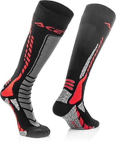 Acerbis ochraniacz na skarpety MX Pro Czarny/czerwony, czarny, L-XL 248711357 116