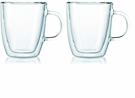 Bodum Bistro komplet 2 dwuściankowych, izolowanych, przezroczystych szklanek (10604-10USW)