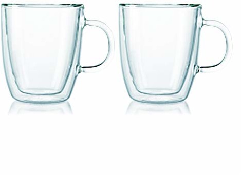 Bodum Bistro komplet 2 dwuściankowych, izolowanych, przezroczystych szklanek (10604-10USW)