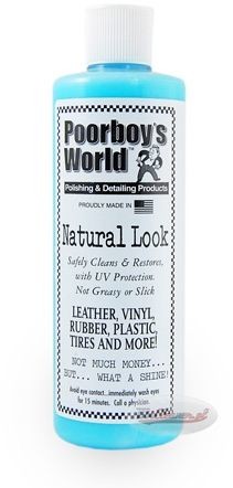 Poorboy''s world Poorboy''s World Natural Look Marcepanowy do plastików wewnętrznych kokpitu satyna 473ml POO000007