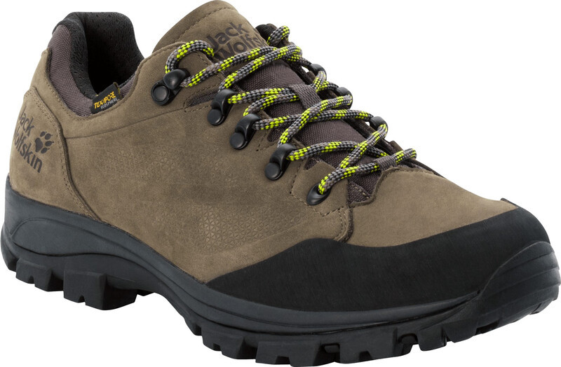 Jack Wolfskin Rebellion Texapore Low Shoes Men, brązowy UK 9 | EU 43 2022 Buty turystyczne 4051181-4287-090