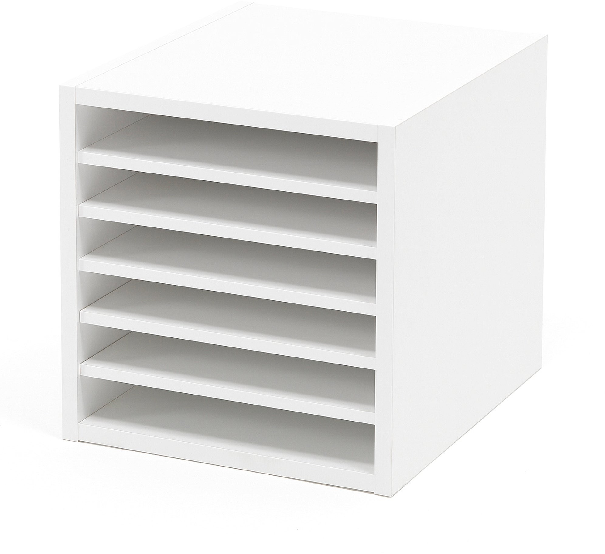 AJ Produkty Przegrody na dokumenty, 6 półek, 375x360x410 mm