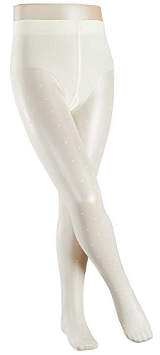 FALKE Rajstopy  Romantic Dot dla dziewczynek, kolor: beżowy, rozmiar: 122 (rozmiar producenta: 122-128) 13501