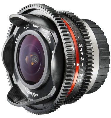 Walimex Pro 7.5mm T3.8 VCSC Fisheye MFT