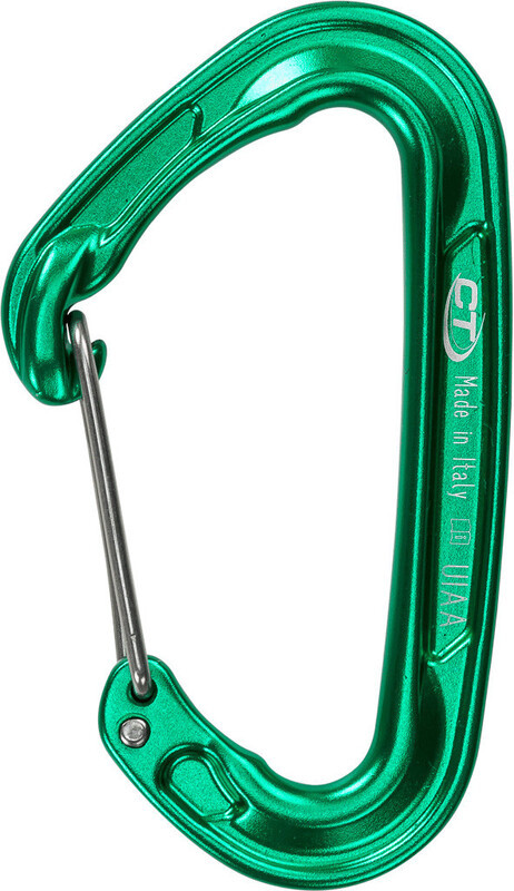 Climbing Technology Fly-Weight Evo Karabinek, green colour 2021 Karabinki niezakręcane 2C43900YV1CTSTD