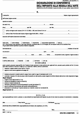 Edipro EDIPRO - E9071 - deklaracja zgodności (załącznik I) przedsiębiorstwo instalacyjne 5 kopii Snap f.to 9,9 x 17 p E9071