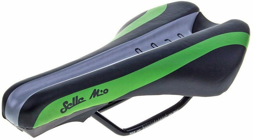 Selle Mio Siodło Mio ORCO czarno-zielone 320122