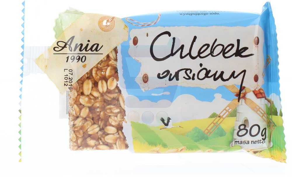 Ania Chlebek owsiany 80 g