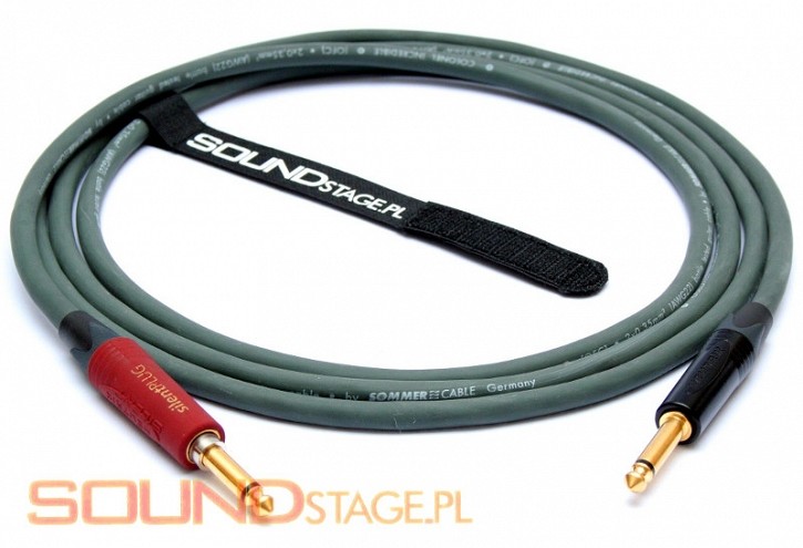 Sommer Przewód Gitary 2M bass Jack Neutrik Silent