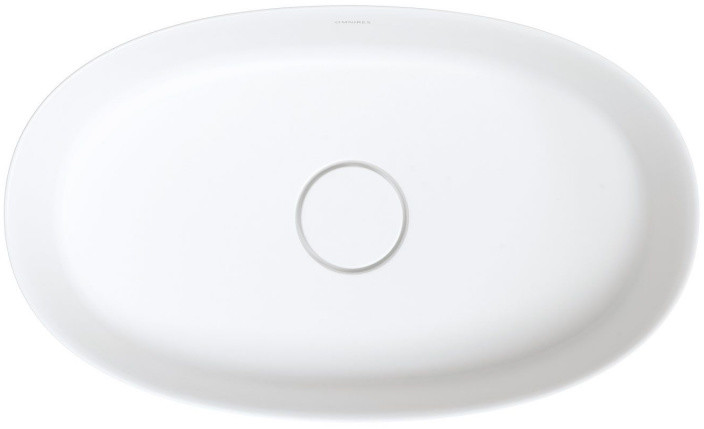 Omnires Neo M+ Umywalka nablatowa 60x36 cm biały mat NEOUNBM