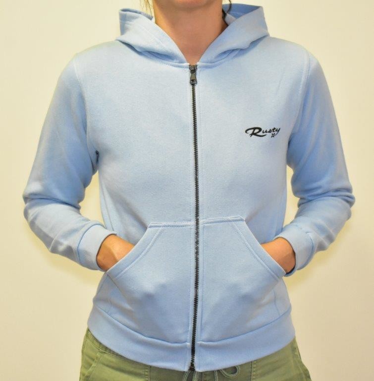 Rusty bluza damska HOOD ZIP Blue