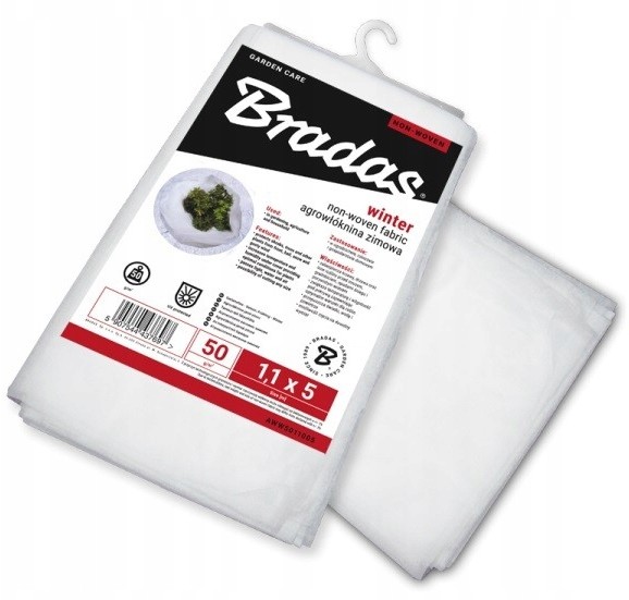 Agrowłóknina 50g Zimowa 1,6x5m Biała AWW5016005