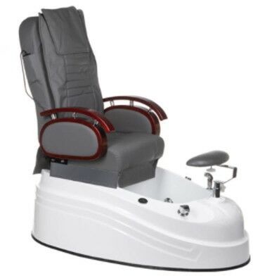 BS Fotel do pedicure z masażem BR-2307 szary
