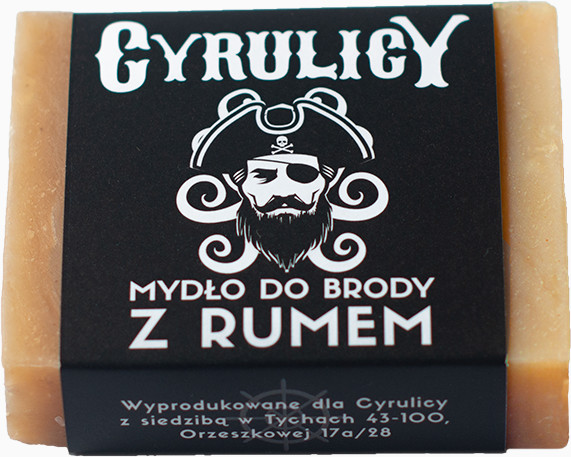 CYRULICY CYRULICY Mydło do Brody i Twarzy z Rumem 100 g