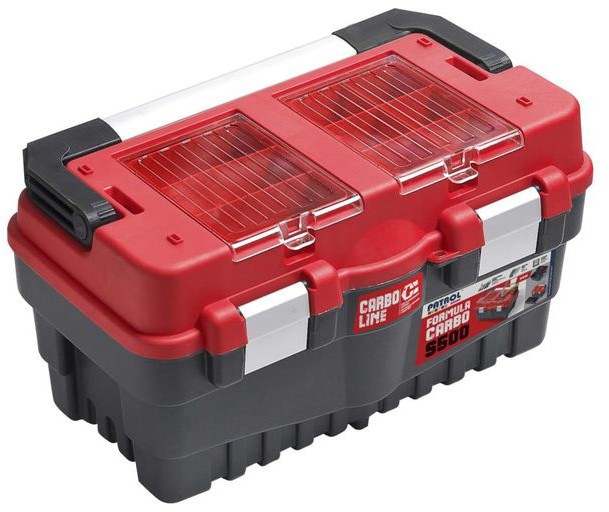 PATROL Skrzynka na narzędzia FORMUŁA S 600 CARBO RED