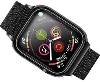 Apple Usams Usams Pasek z etui Watch 4 44mm czarny/black ZB74IW1 US-ZB074) 6116533