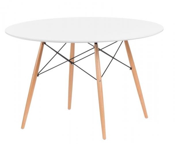 D2.Design Stół DTW 120 cm, blat biały 64173