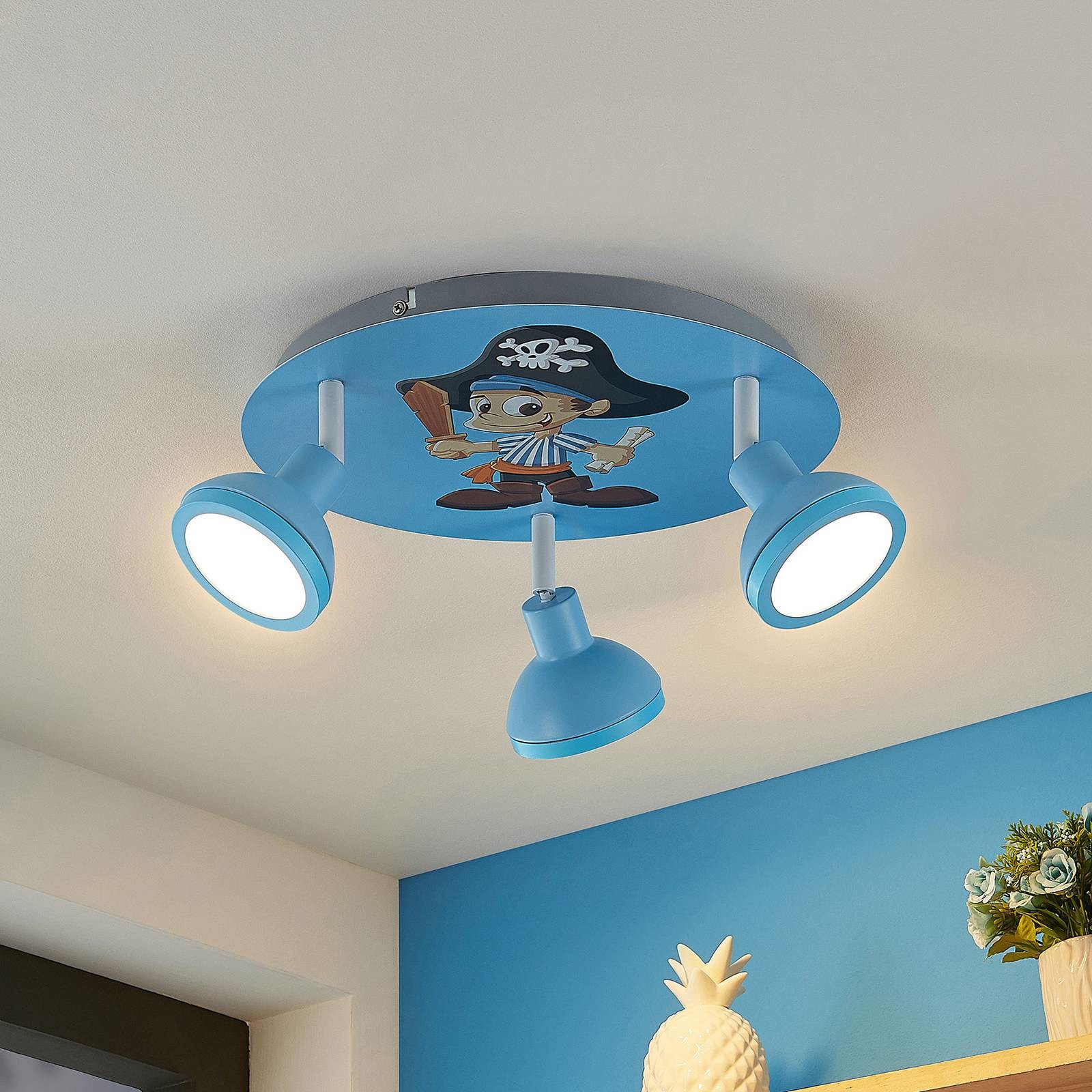 Lindby Roxas lampa sufitowa, pirat