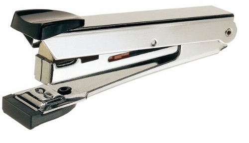 Rapid Leitz Mini-zszywacz ten12, metalowym, 10 arkuszy, opakowanie blistrowe, czarny