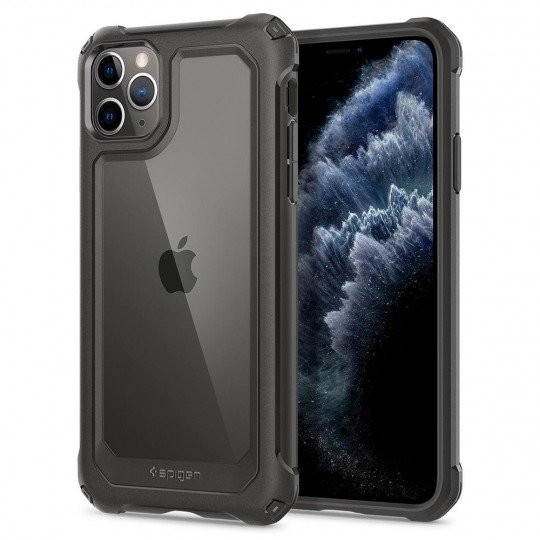 Spigen GAUNTLET etui pancerne do iPhone 11 PRO MAX (6.5") GUNMETAL 13523