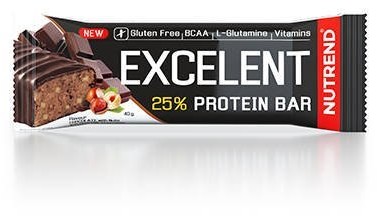 Nutrend Baton Excelent Protein Bar [ 40g ] Baton Białkowy Proteinowy