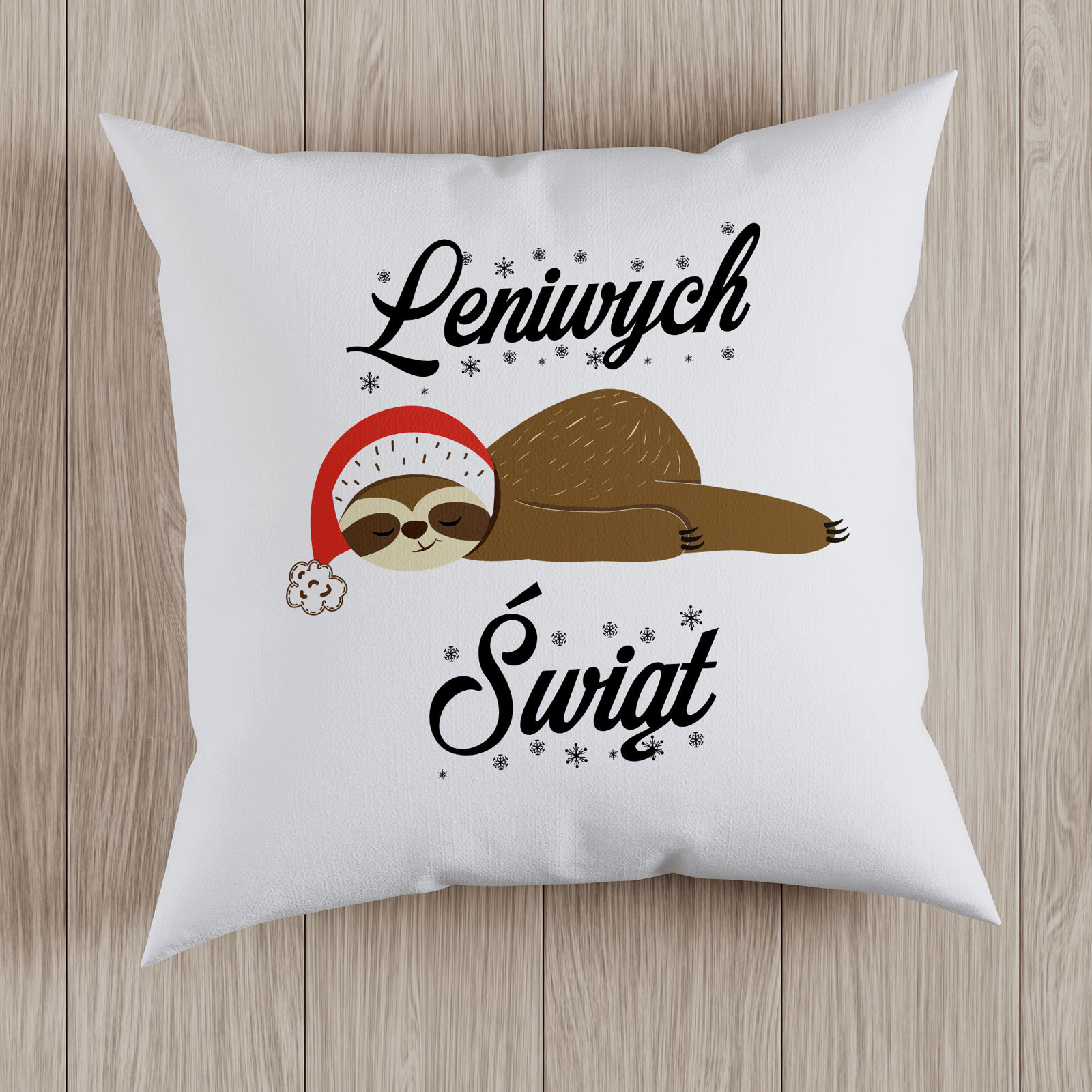 Poczpol Leniwych Świąt - poduszka 42305-uniw