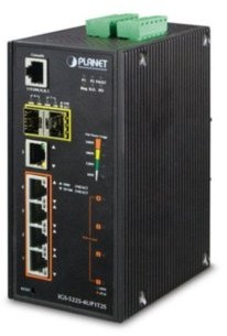Planet Switch zarządzalny IGS-5225-4UP1T2S 4-Port 1000Mb/s PoE+ + 1-Port 1000Mb/s + 2-Port 1000Base-X SFP przemysłowy SPP9SZBZG0M0