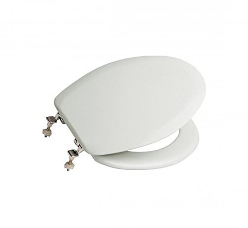 Roca Luzern a801099004 deska sedesowa z zawiasami chromowanymi metalowymi Biały A801099004